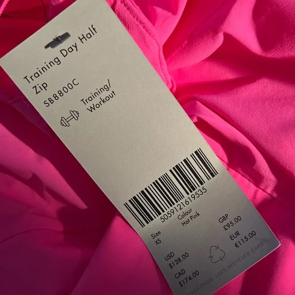 Sweaty Betty 1/2 zip jacket size XS - Picture 3 of 4